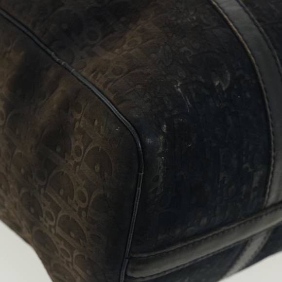 Christian Dior Trotter Canvas Hand Bag Navy Auth rd2920 - Picture 8 of 16